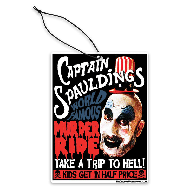 Car Air Fresheners - Fresh Scents with a Frightening Twist!