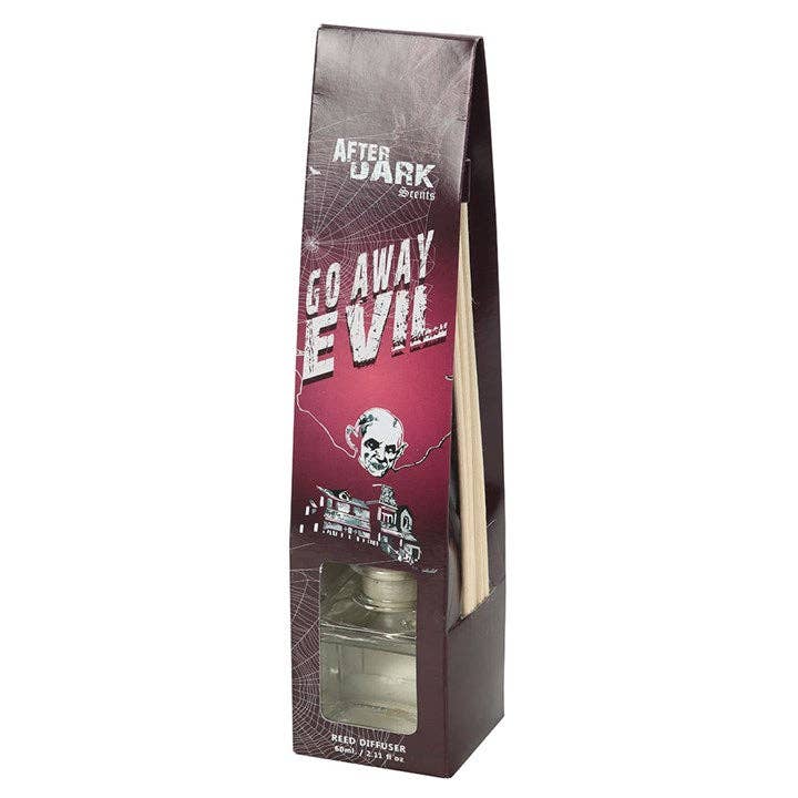 Go Away Evil Gothic Rose Reed Diffuser