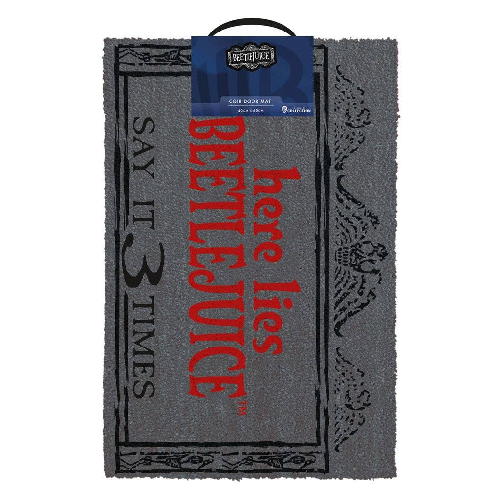 Beetlejuice (Here Lies Beetlejuice) Doormat