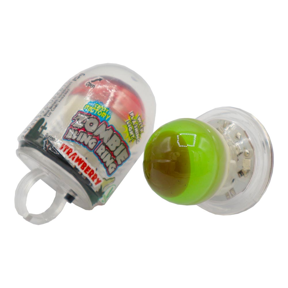 Crazy Candy Factory Zombie Bling Ring – Spooky Lollipop Fun with a Flashing Twist