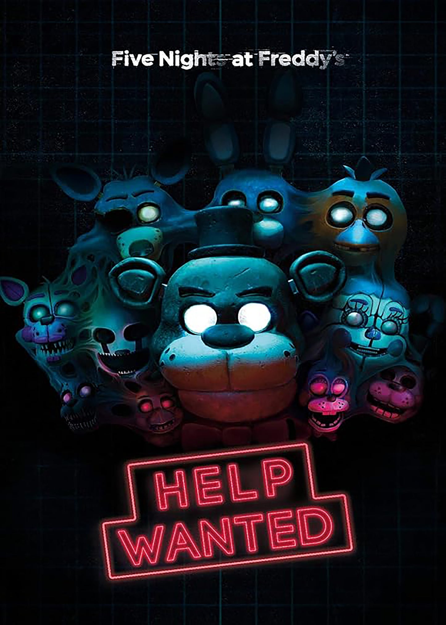 Five Nights Metal Signs A5 Framed Assorted