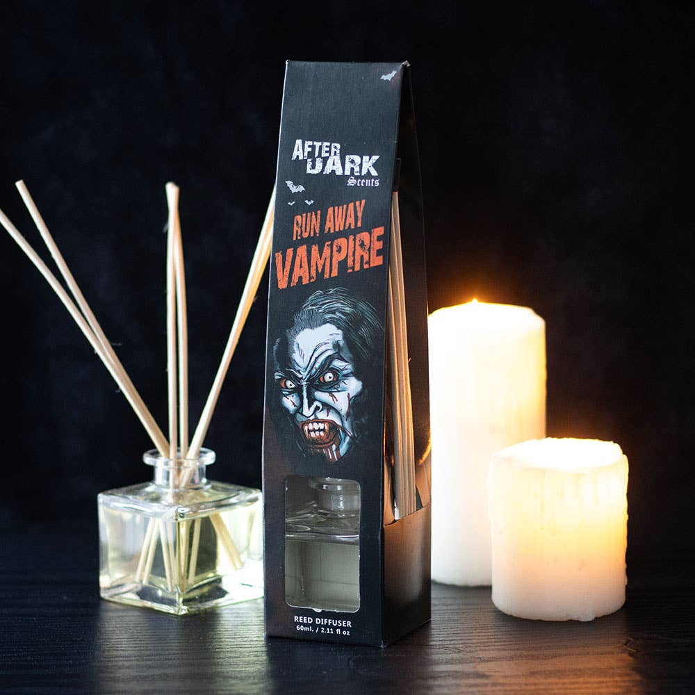 Run Away Vampire Gothic Sandalwood Reed Diffuser