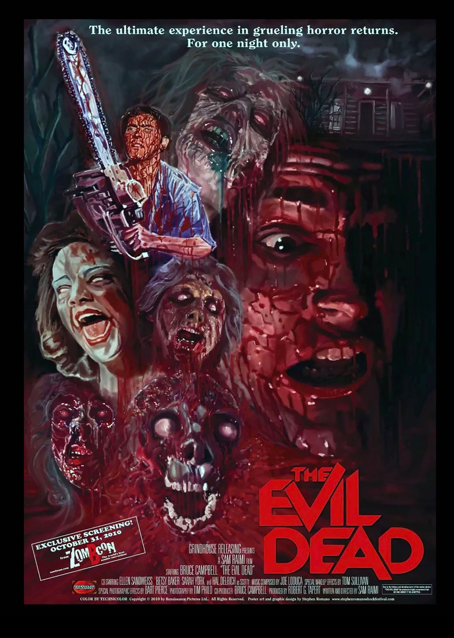 Evil Dead Metal Signs A5 Framed Assorted