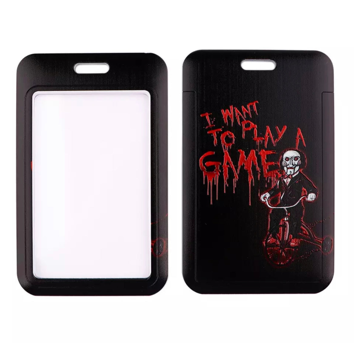 Jigsaw - Classic Horror Movie with Lanyard & ID Badge Holder