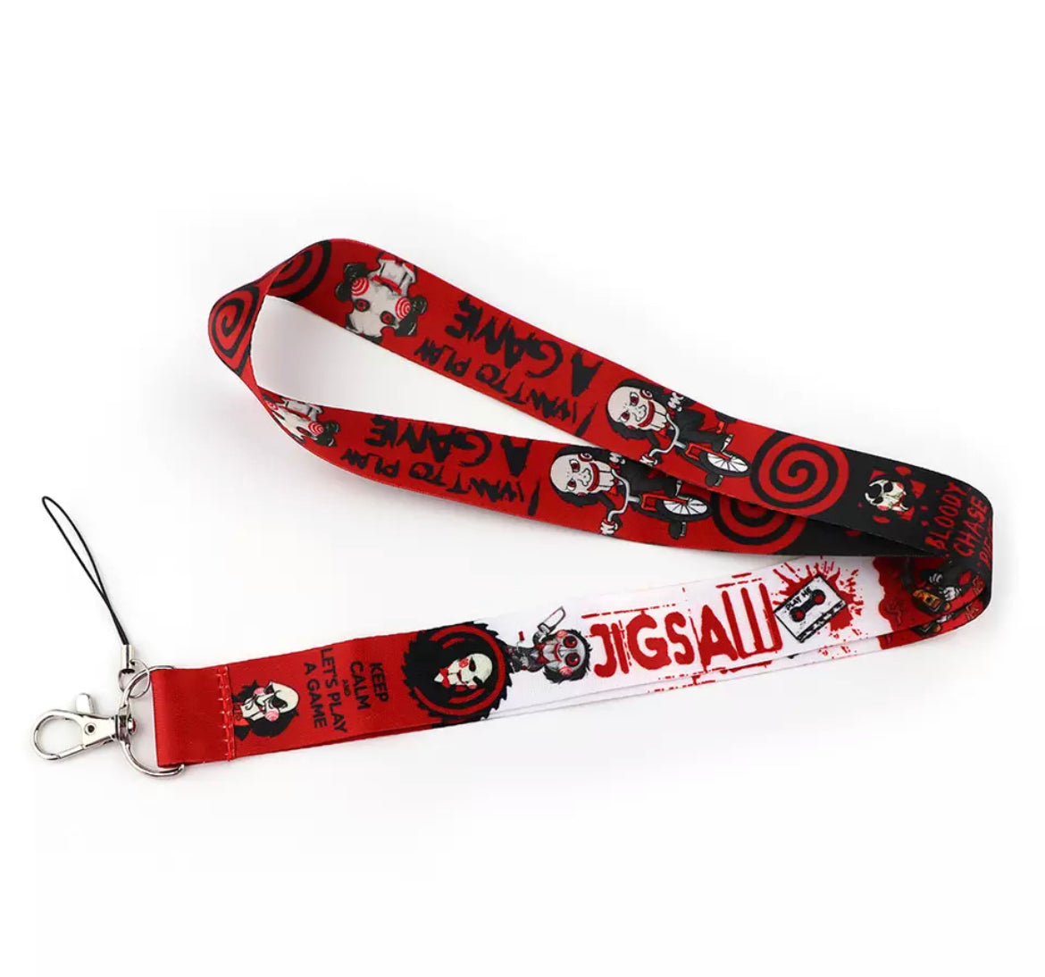 Jigsaw - Classic Horror Movie with Lanyard & ID Badge Holder
