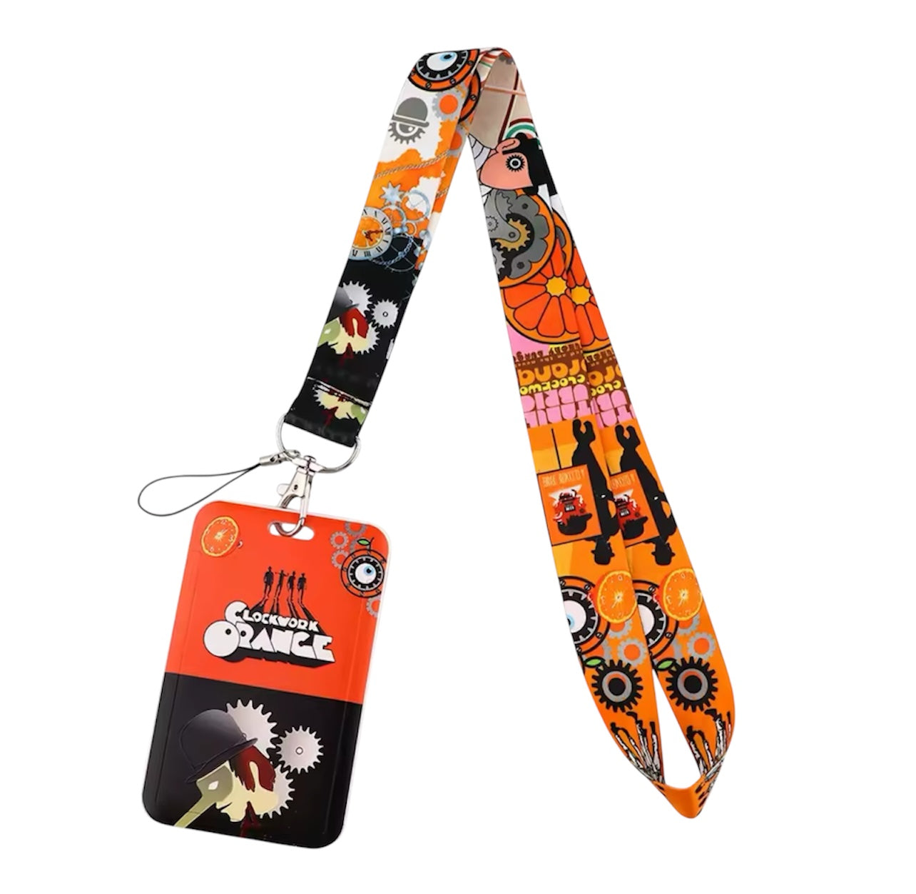 Clockwork Orange - Classic Horror Movie with Lanyard & ID Badge Holder