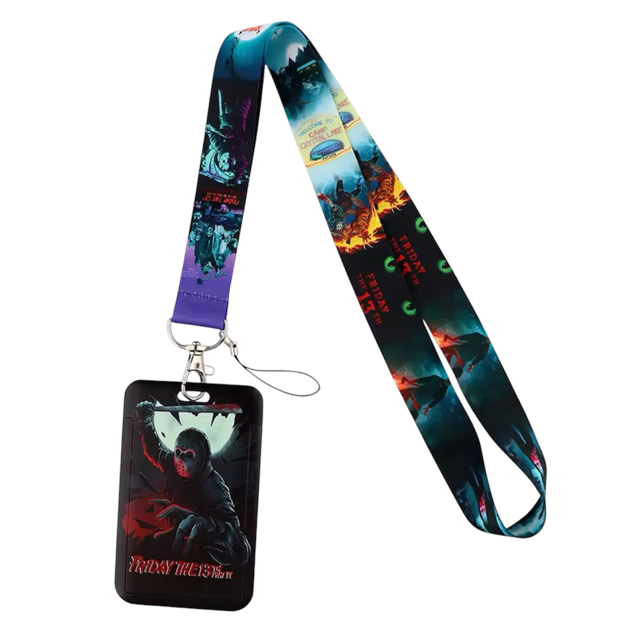 Friday the 13th - Classic Horror Movie with Lanyard & ID Badge Holder