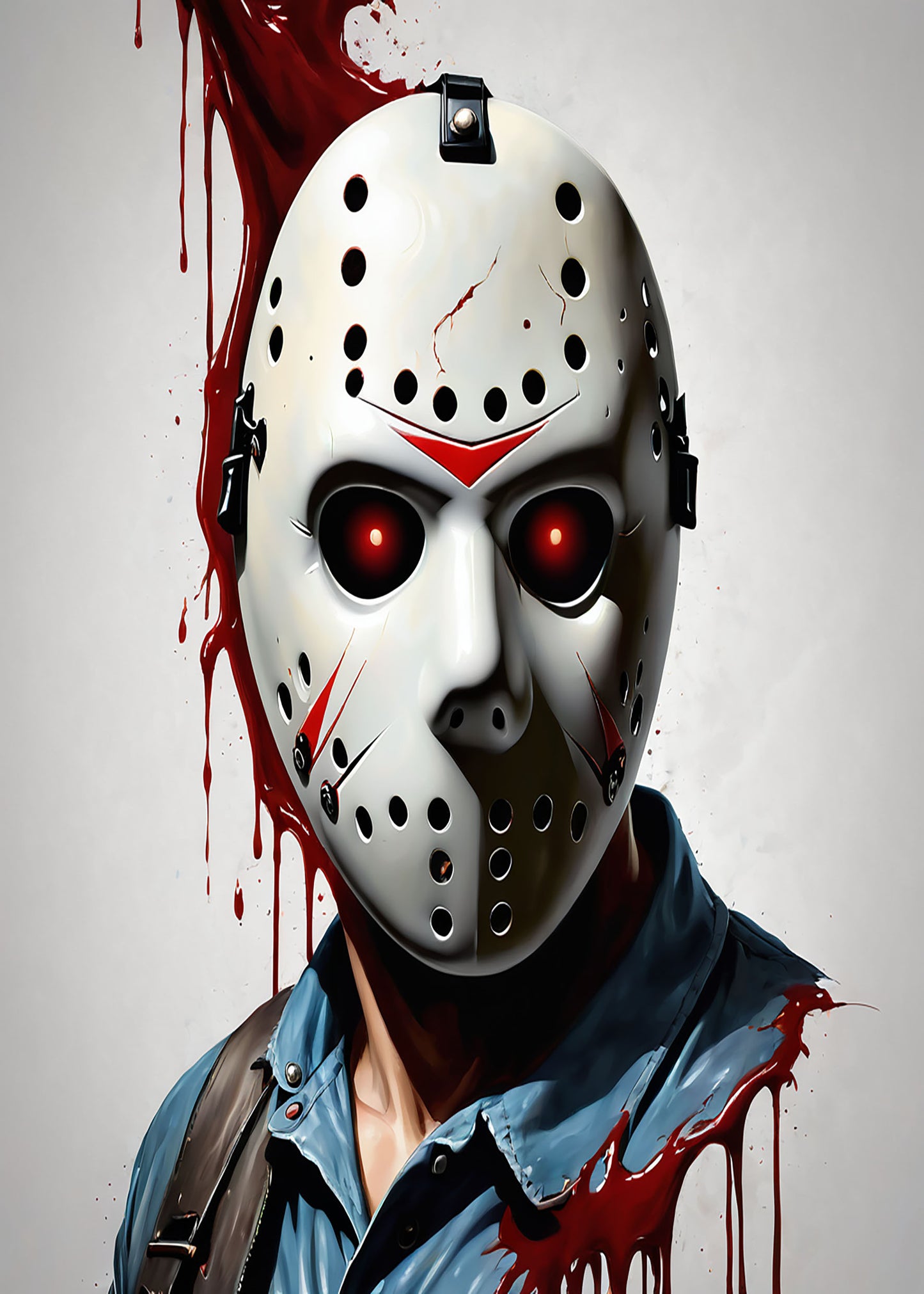 Friday the 13th Metal Signs A5 Framed Assorted