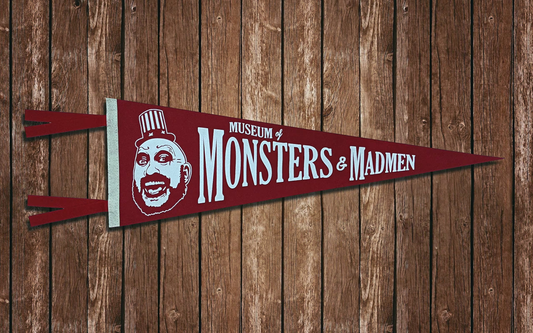 Monsters and Madmen, House of 1000 Corpses Pennant Flag