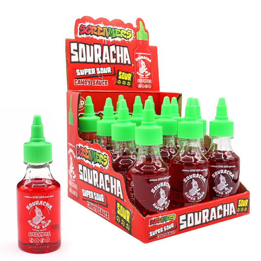 Zed Candy Screamers Souracha Super Sour Candy Sauce – 90ml