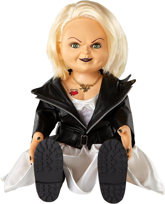 Talking Tiffany Doll – Officially Licensed | 20" Horror Decor Prop