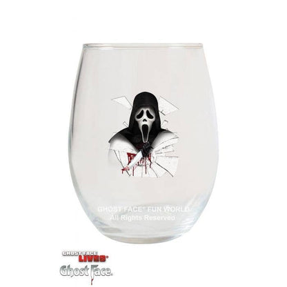 Ghost Face® Wine Tumbler Set/4