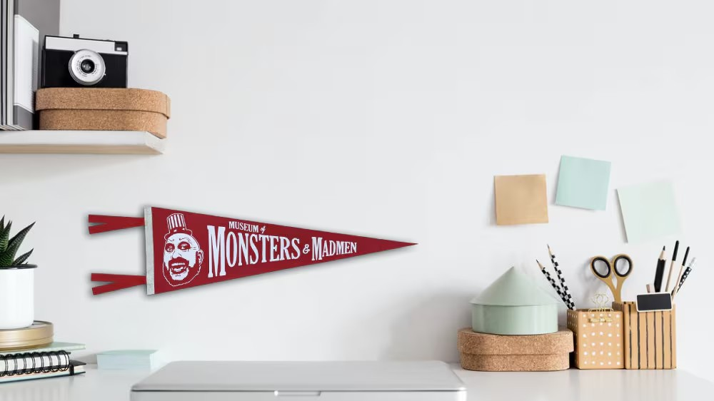 Monsters and Madmen, House of 1000 Corpses Pennant Flag