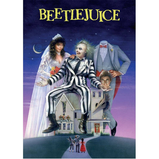 Beetlejuice (Recently Deceased) Postcard Print A6