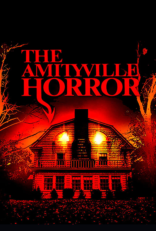 Amityville Horror Metal Sign A5 Framed