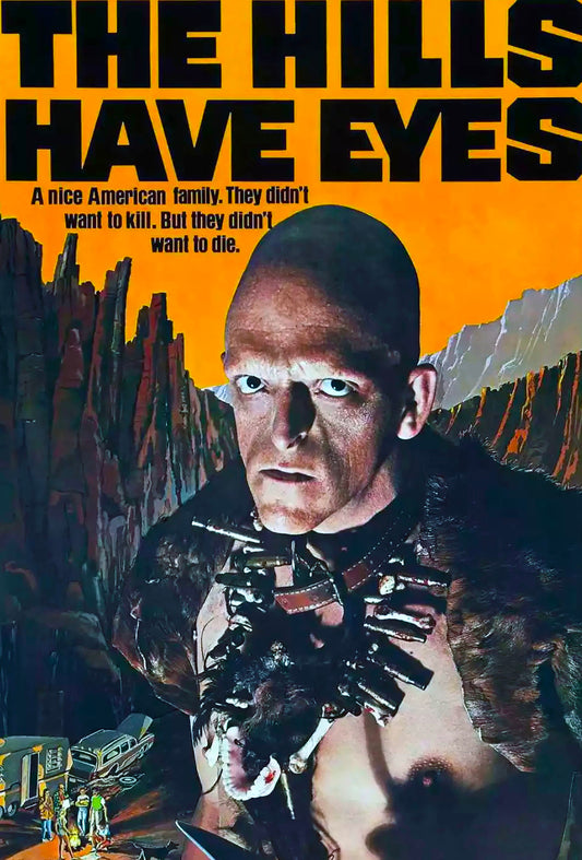 The Hills Have Eyes Metal Framed Sign A5