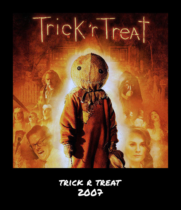 Retro Vintage Horror Movie Card Print Set