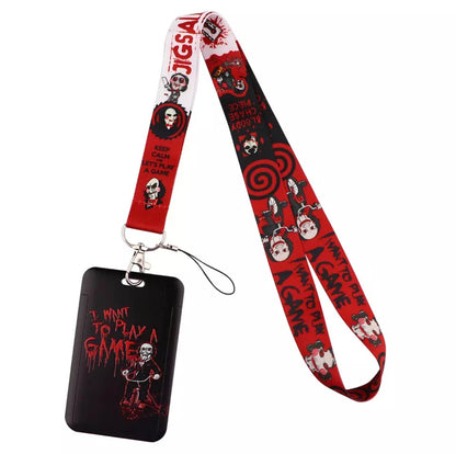 Jigsaw - Classic Horror Movie with Lanyard & ID Badge Holder