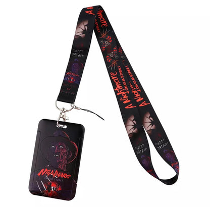Nightmare on Elm Street - Classic Horror Movie with Lanyard & ID Badge Holder