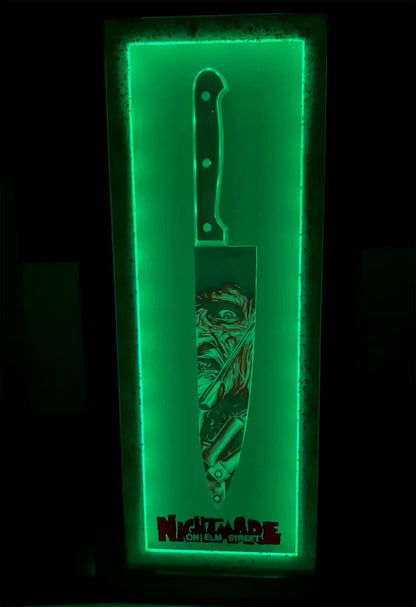 Nightmare On Elm Street LED Frame