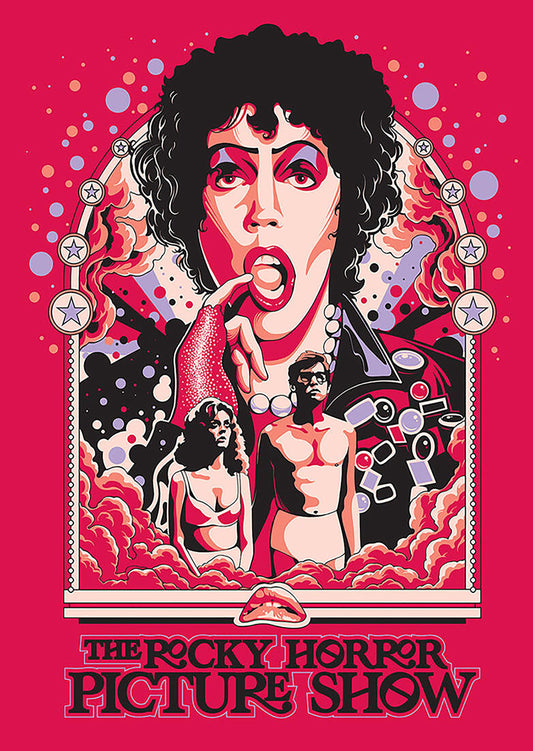 The Rocky Horror Picture Show Metal Framed Sign A5