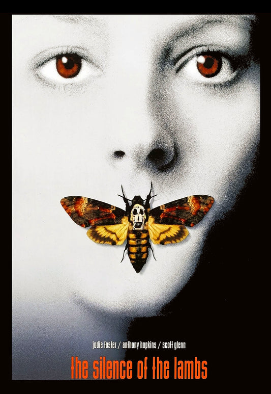 The Silence of the Lambs Metal Framed Sign A5