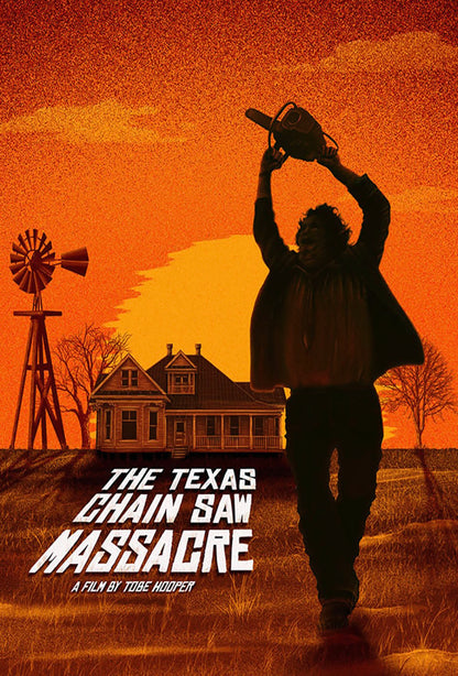 Texas Chainsaw Massacre Metal Framed Signs A5 Assorted